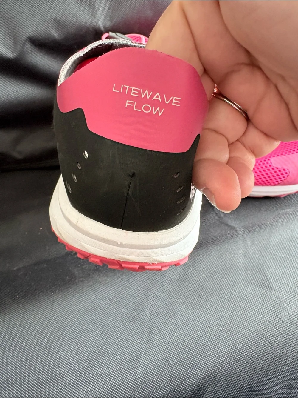 The North Face Women's Hot Pink Mesh Trail Sneakers